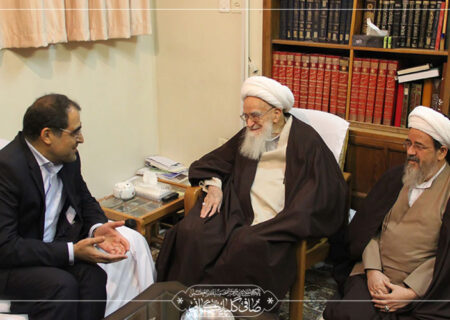 گزارش تصویری دیدار وزیر بهداشت و درمان آقای دکتر سید حسن قاضی‌زاده هاشمی