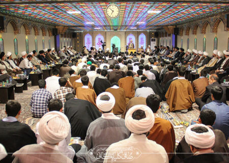 تصاویر افتتاح مدرسه علمیه حاج ملا صادق در شب عید سعید غدیرخم