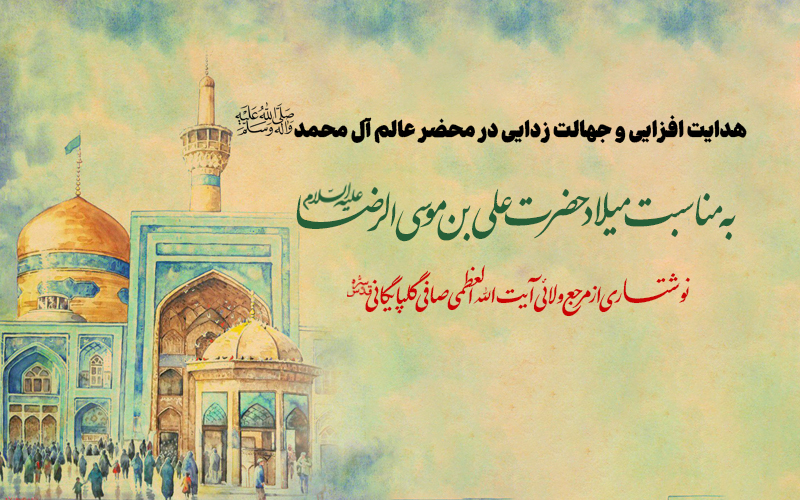 هدایت افزایی و جهالت زدایی در محضر امام رضا علیه السلام
