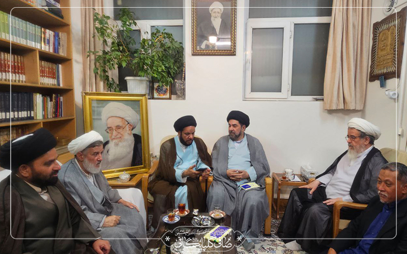 حضور رئیس مجمع علمای شیعه هند و رهبر شیعیان مالزی