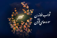 ثواب خواندن سوره های قرآن