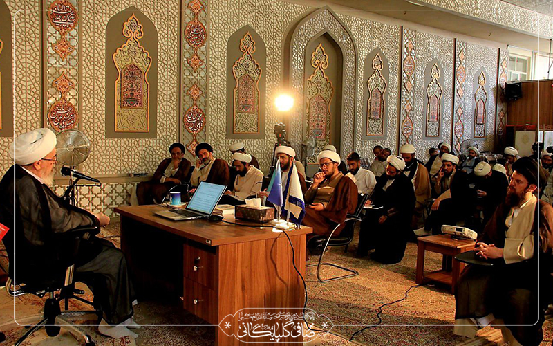 تصاویر دیدار با طلاب و مبلغین غدیر در مدرسه خاتم الاوصیاء علیه السلام