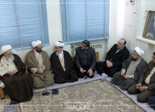 تصاویر دیدار مدیرکل و معاونان و مدیران صدا و سیمای مرکز قم