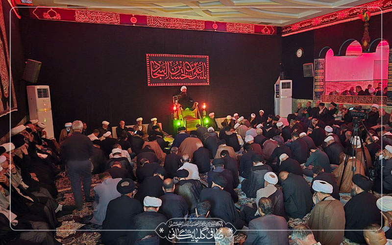تصاویر مراسم شهادت حضرت امام زین العابدین علیه السلام