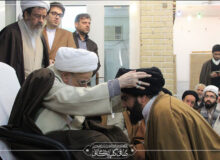 گزارش تصویری مراسم جشن میلاد امام حسن عسکری علیه السلام و عمامه‌گذاری طلاب