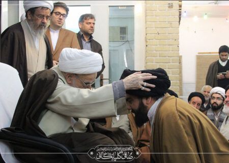 گزارش تصویری مراسم جشن میلاد امام حسن عسکری علیه السلام و عمامه‌گذاری طلاب