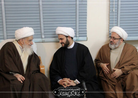 گزارش تصویری دیدار حجت الاسلام و المسلمین شیخ اکرم الکعبی، دبیرکل مقاوت اسلامی النجباء عراق