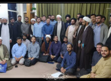 گزارش تصویری حضور استاد گرامی صافی گلپایگانی در جمع مبلغین موسسه دارالزهراء سلام‌الله‌علیها