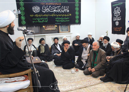 گزارش تصویری مجلس عزاداری شهادت حضرت صدیقه طاهره سلام الله علیها