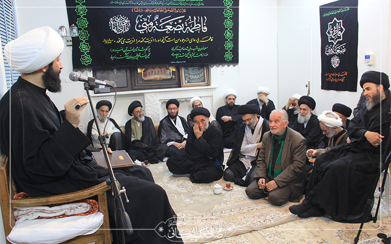 گزارش تصویری مجلس عزاداری شهادت حضرت صدیقه طاهره سلام الله علیها