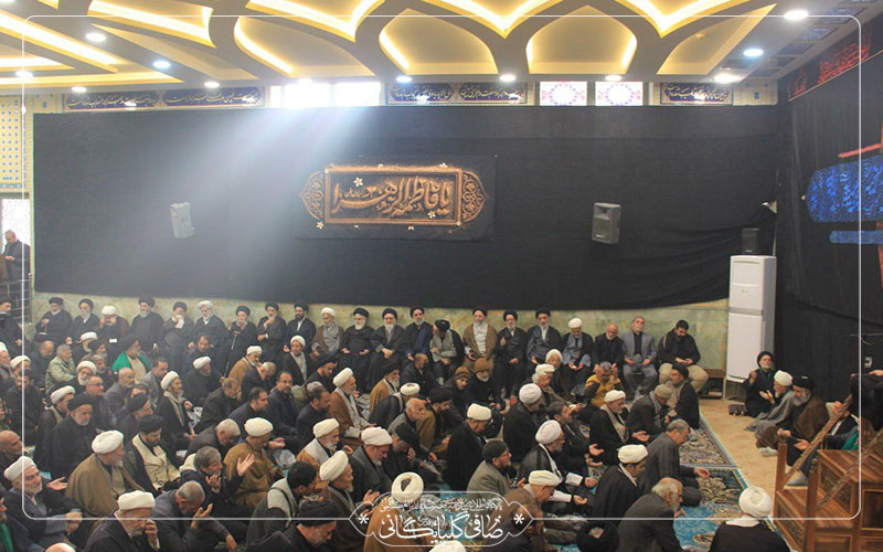 گزارش تصویری مجلس عزاداری شهادت حضرت صدیقه طاهره سلام الله علیها-فاطمیه دوم