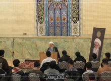 گزارش تصویری دیدار طلاب شهرستان قلعه‌ گنج