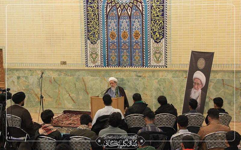 گزارش تصویری دیدار طلاب شهرستان قلعه‌ گنج