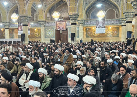 تصاویر مراسم شهادت امام هادی (ع) و چهارمین سالگرد آیت الله العظمی صافی/1