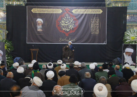 تصاویر مراسم شهادت امام هادی (ع) و چهارمین سالگرد آیت الله العظمی صافی/2