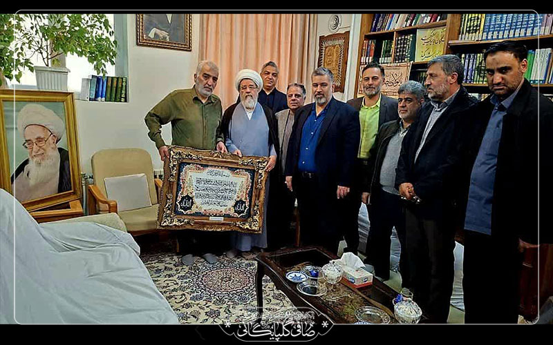 گزارش تصویری حضور مسئولین هیئت کف العباس علیه السلام