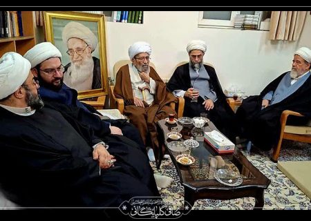 گزارش تصویری حضور حضرت آیت الله اشرفی شاهرودی دامت برکاته