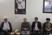 تصاویر دیدار مدیرکل آموزش و پرورش استان قم با استاد حاج شیخ محمد حسن صافی