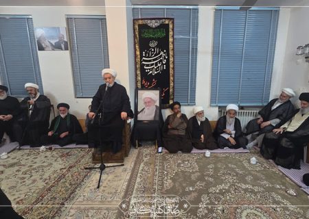 گزارش تصویری مجلس عزاداری شهادت حضرت صدیقه طاهره سلام الله علیها